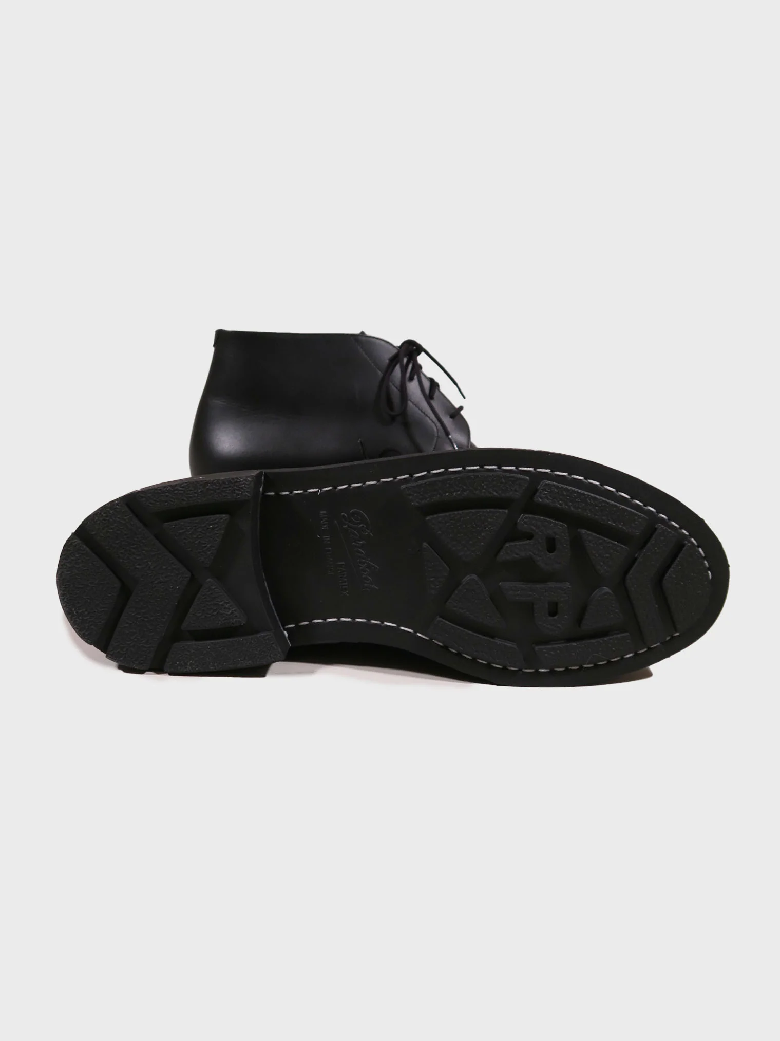 Paraboot Chambord Boot in Lisse Black - Image 5