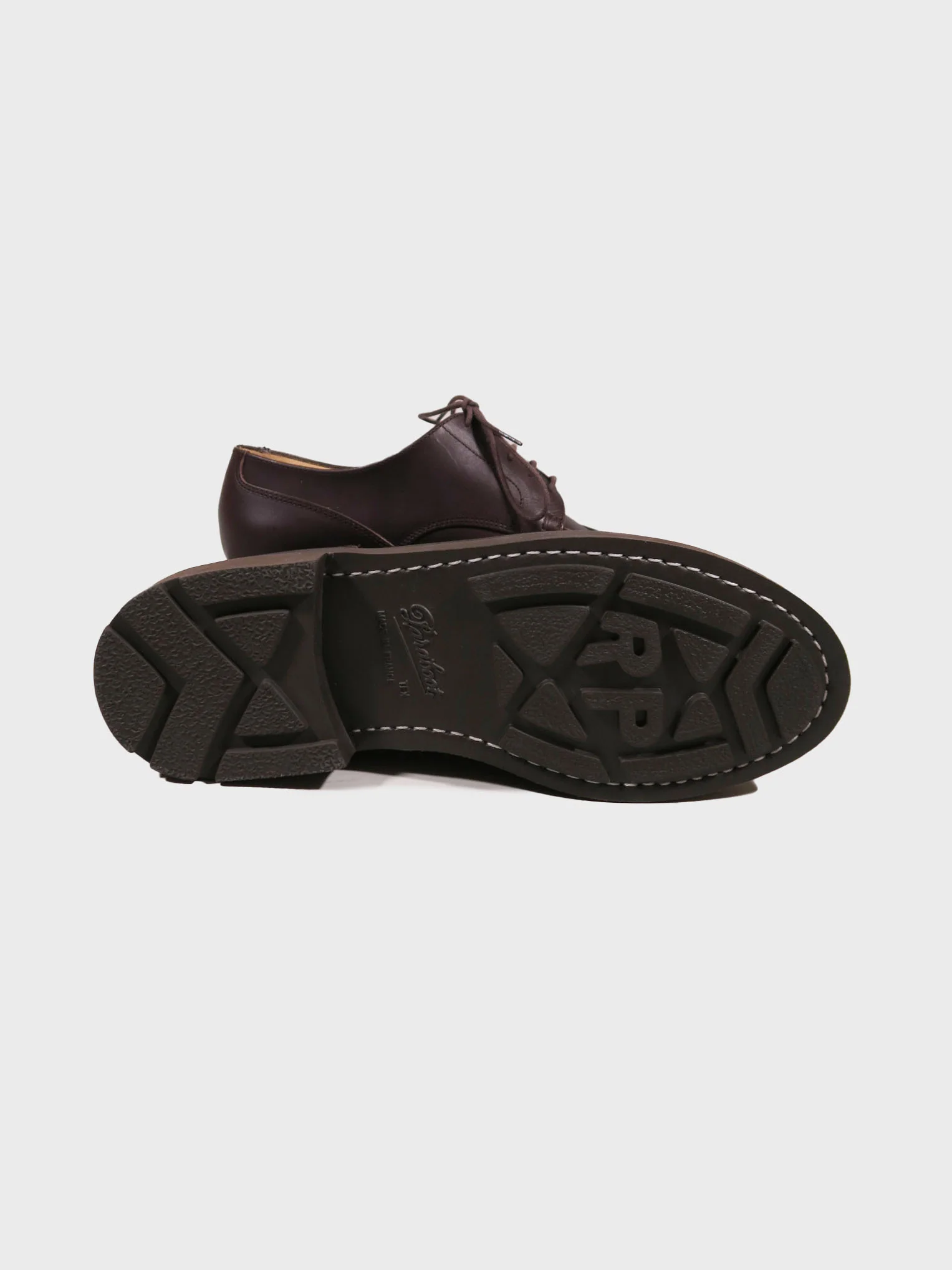 Paraboot Chambord Shoe in Lisse Cafe - Image 4